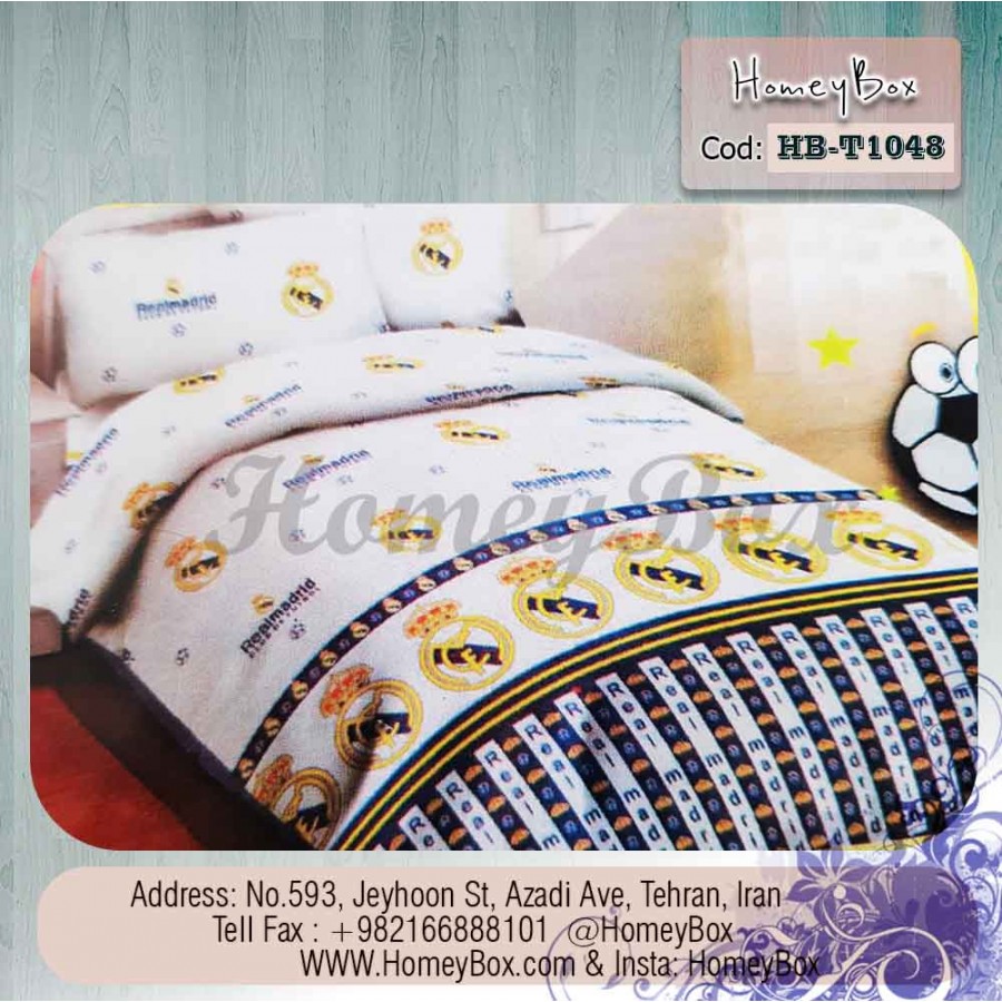 سرویس لحاف روتختی رِئال مادرید کالای خواب