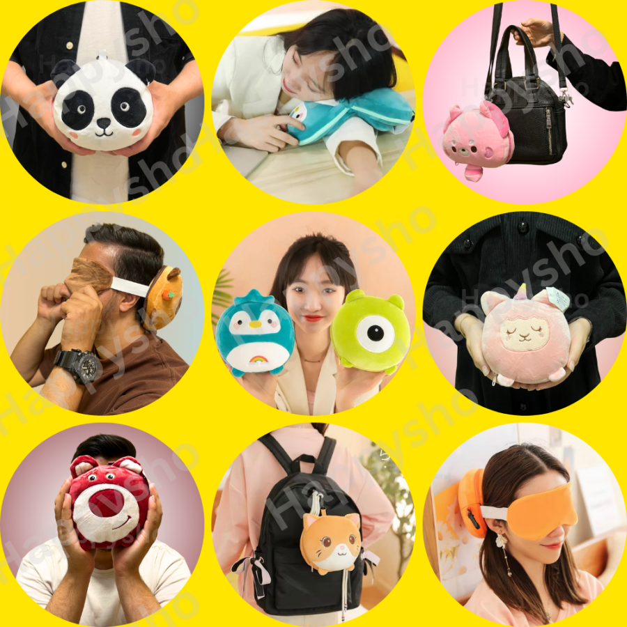  چشم بند و بالش عروسکی 